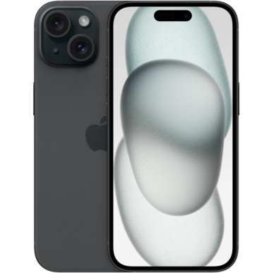 iPhone 15 256GB Black - front n back.png